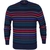 Multi Stripe Light Merino Wool Pullover