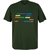 Regular Fit Slant Lines Logo Print