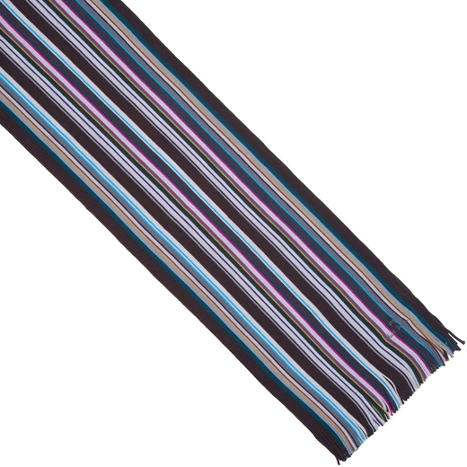 Merino Wool Multicolour Stripe Scarf-new online-Fifth Avenue Menswear