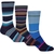 3 Pack Multi Stripes Cotton Socks