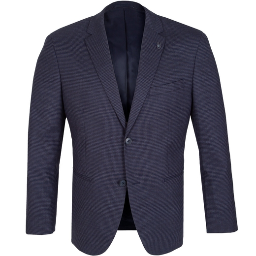 Accelerator Mini Check Stretch Wool Blazer-new online-Fifth Avenue Menswear
