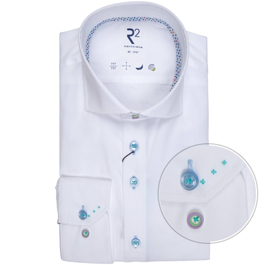 Stretch Cotton Lyocell Fine Twill Dress Shirt-new online-Fifth Avenue Menswear