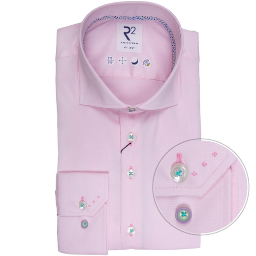 Stretch Cotton Lyocell Fine Twill Dress Shirt-new online-Fifth Avenue Menswear
