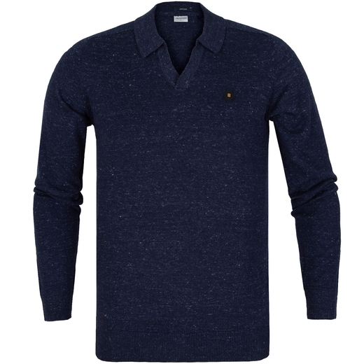 Johnny Collar Cotton & Linen Pullover-new online-Fifth Avenue Menswear