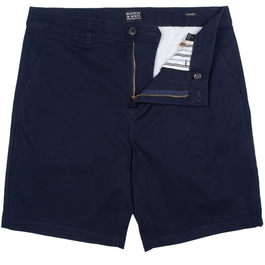 Stuart Stretch Cotton Chino Shorts-new online-Fifth Avenue Menswear