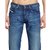 Larkee Regular Straight Fit Mid Aged Stretch Denim Jeans