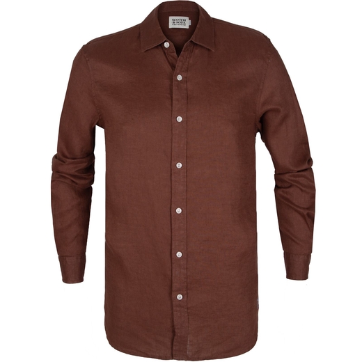 Regular Fit Linen Casual Shirt-new online-Fifth Avenue Menswear