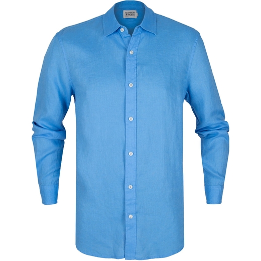 Regular Fit Linen Casual Shirt-new online-Fifth Avenue Menswear