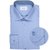 Contemporary Fit Luxury Cotton Dobby Dress Shirt With Parrot Print Trim