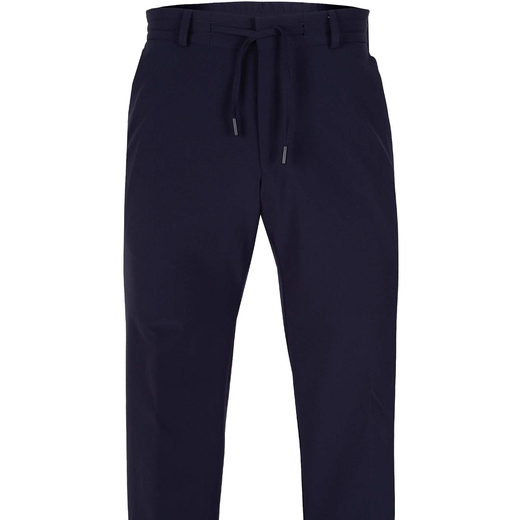 Pace Drawstring Stretch Jersey Knit Dress Trousers-new online-Fifth Avenue Menswear