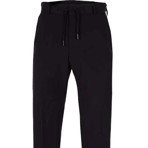 Pace Drawstring Stretch Jersey Knit Dress Trousers-new online-Fifth Avenue Menswear