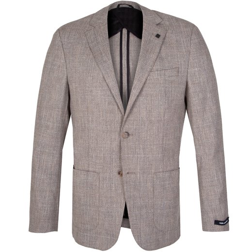 Smart Linen Blend Check Blazer-new online-Fifth Avenue Menswear