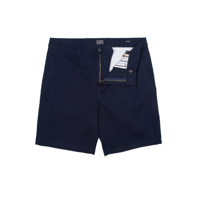 Stuart Stretch Cotton Chino Shorts