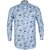 Treviso Large Floral Print Casual Cotton Shirt