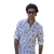 Treviso Large Floral Print Casual Cotton Shirt
