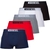 Damien 5 Pack Boxer Trunks