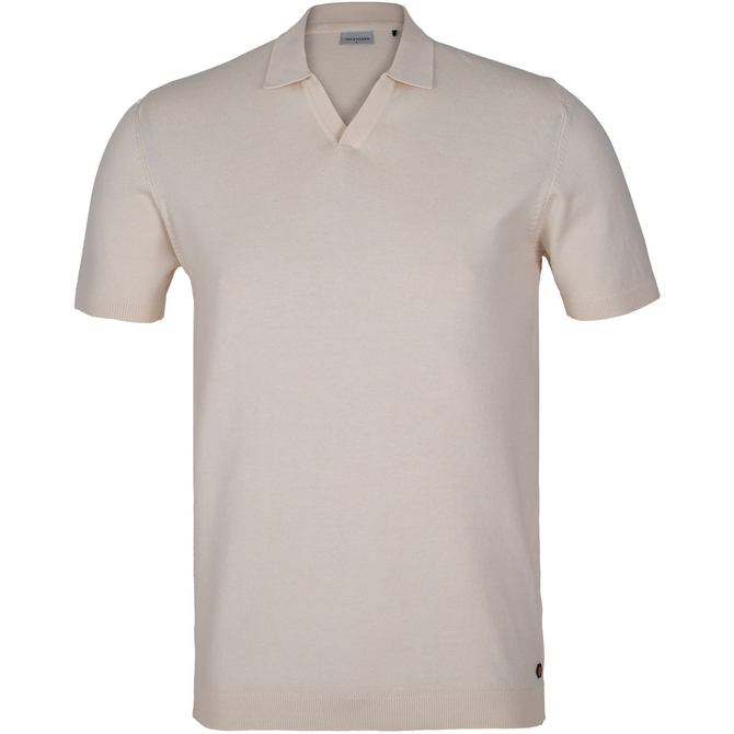 Short Sleeve Knit V Polo