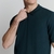 Short Sleeve Knit Zip-up Polo