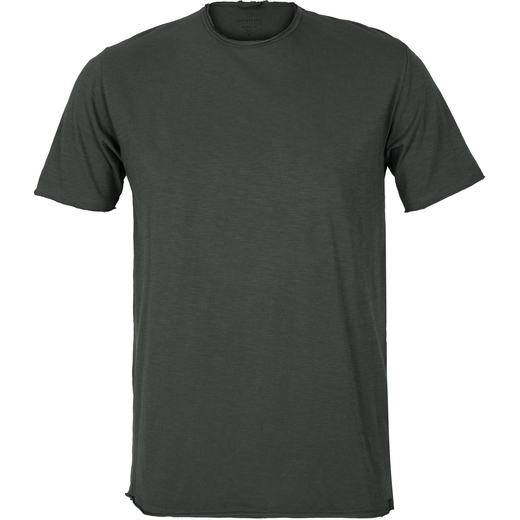 Slim Fit McQueen Slub Crew Neck T-Shirt-new online-Fifth Avenue Menswear