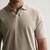 Alistar Knitted Stripe V Polo