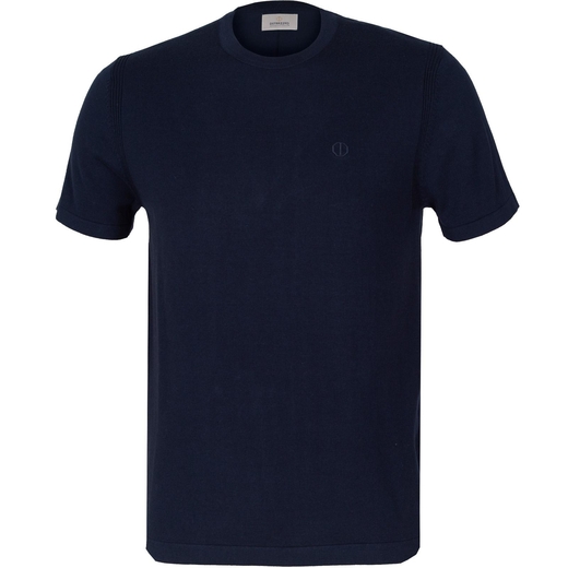 Zeke Knitted Crew T-Shirt-new online-Fifth Avenue Menswear
