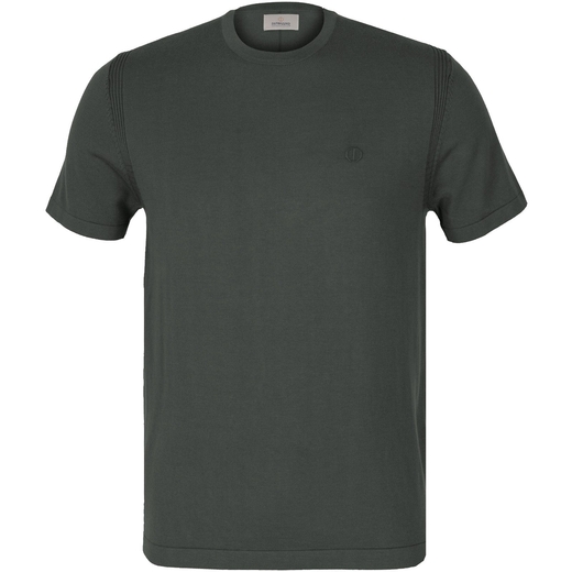 Zeke Knitted Crew T-Shirt-new online-Fifth Avenue Menswear