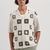 Lonell Crochet Knit Short Sleeve Shirt