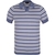 Constantine Stripe Knitted V Polo