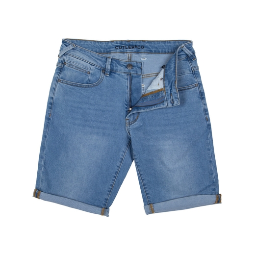 Benson Light Wash Stretch Denim Shorts-new online-Fifth Avenue Menswear