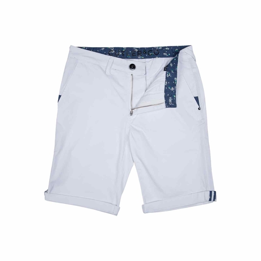 Elijah Slim Fit Stretch Cotton Shorts-new online-Fifth Avenue Menswear