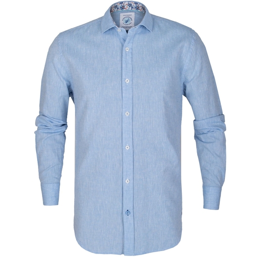 Cotton/Linen Blend Casual Shirt-new online-Fifth Avenue Menswear
