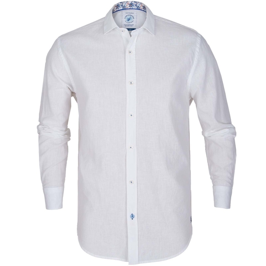 Cotton/Linen Blend Casual Shirt-new online-Fifth Avenue Menswear