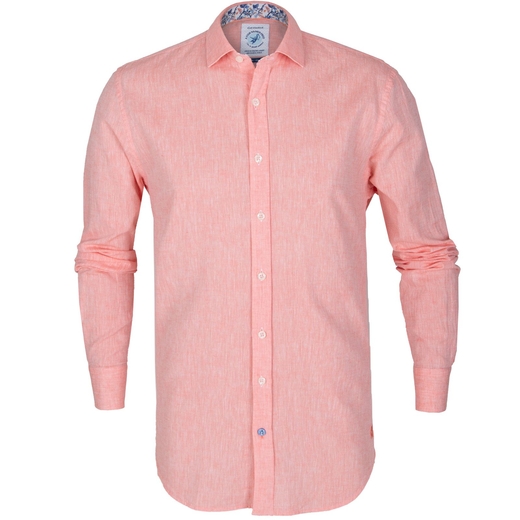 Cotton/Linen Blend Casual Shirt-new online-Fifth Avenue Menswear