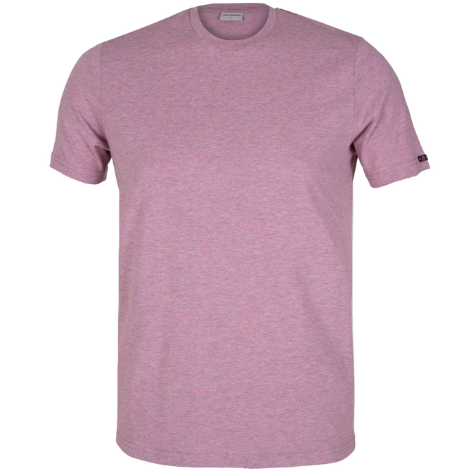 Short Sleeve Melange Crew T-Shirt