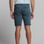 Garment Dyed Stretch Cotton Twill Shorts