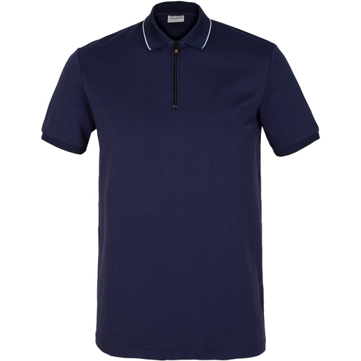 Liquid Finish Zip-up Polo-new online-Fifth Avenue Menswear