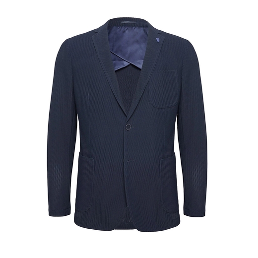 Waffle Stretch Knit Travel Blazer-new online-Fifth Avenue Menswear