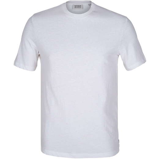 Regular Fit Cotton & Linen Blend T-Shirt-new online-Fifth Avenue Menswear