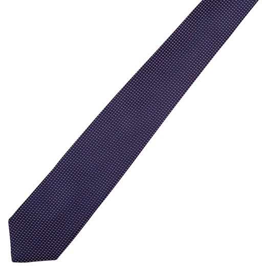 Micro Geometric Pattern Tie-work-Fifth Avenue Menswear