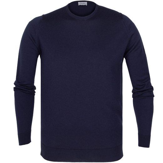 Lundy Slim Fit Luxury Extra-Fine Merino Pullover-knitwear-Fifth Avenue Menswear