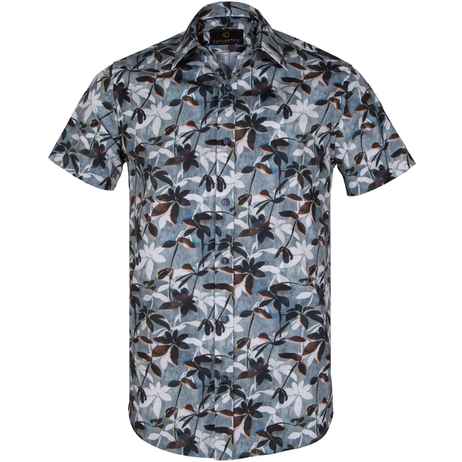 Brody Floral Print Short Sleeve Shirt