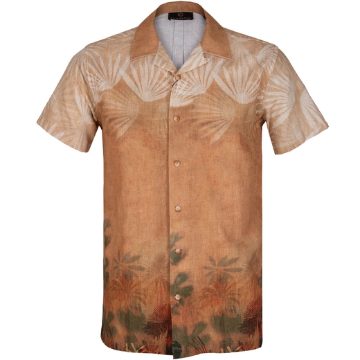 Will Desert Palms Print Short Sleeve Resort Shirt-new online-Fifth Avenue Menswear