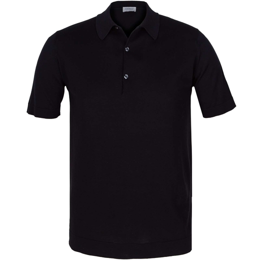 Mycroft Sea Island Cotton Short Sleeve Knit Polo-new online-Fifth Avenue Menswear