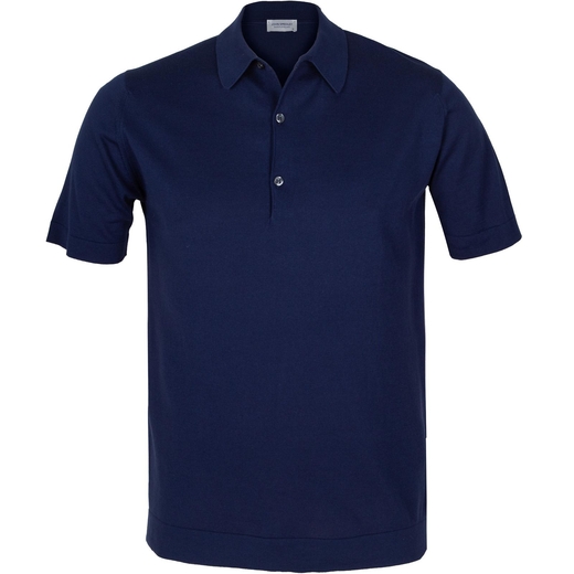 Mycroft Sea Island Cotton Short Sleeve Knit Polo-new online-Fifth Avenue Menswear