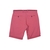 Bright Peached Twill Stretch Cotton Shorts