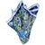 Floral Bouquet Print Silk Pocket Square