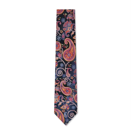 Limited Edition Essen Paisley Silk Tie-accessories-Fifth Avenue Menswear