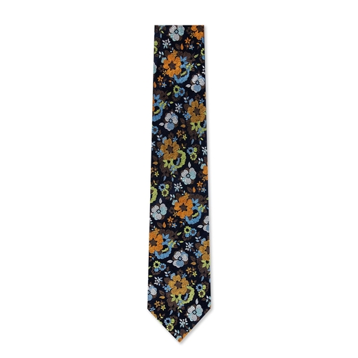 Limited Edition Varese Floral Silk Tie-party-Fifth Avenue Menswear