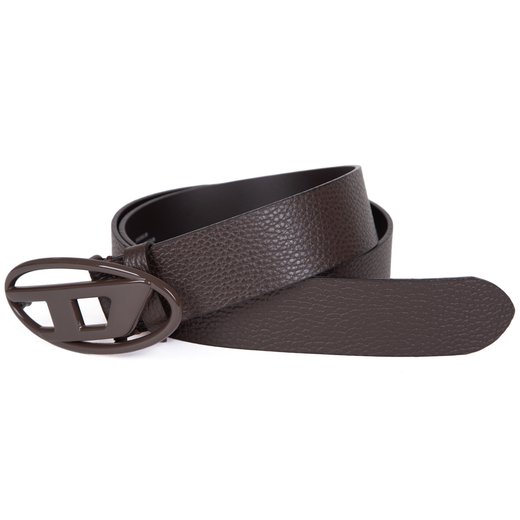 D-Logo Matte Buckle Leather Belt-new online-Fifth Avenue Menswear
