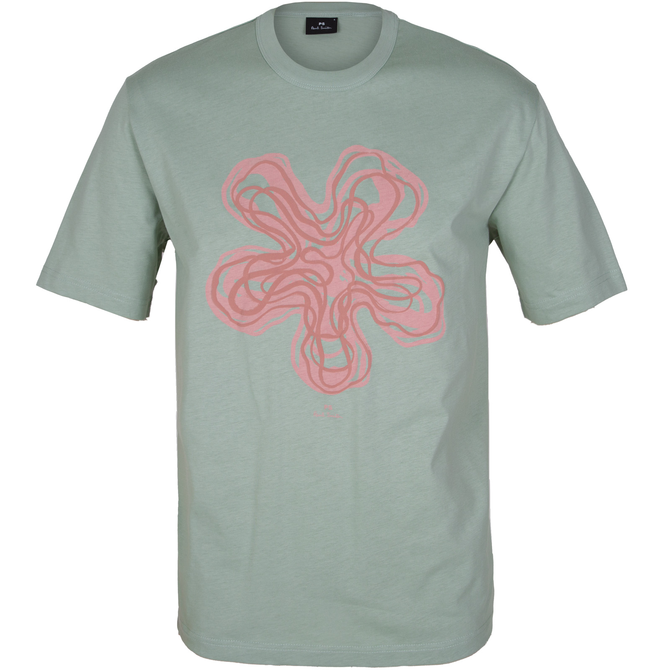 Loose Fit Yukka Print T-shirt